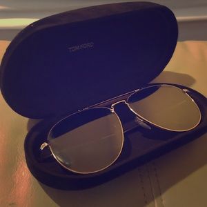 Tom Ford Men Sunglasses w/Sweatbar